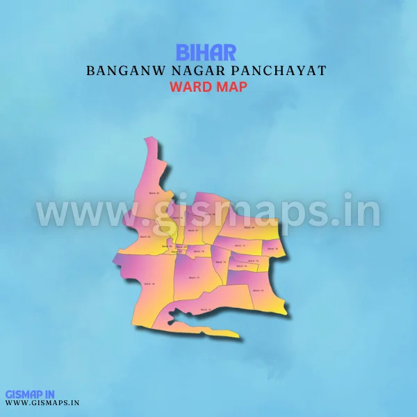 Banganw Nagar Panchayat Ward Map